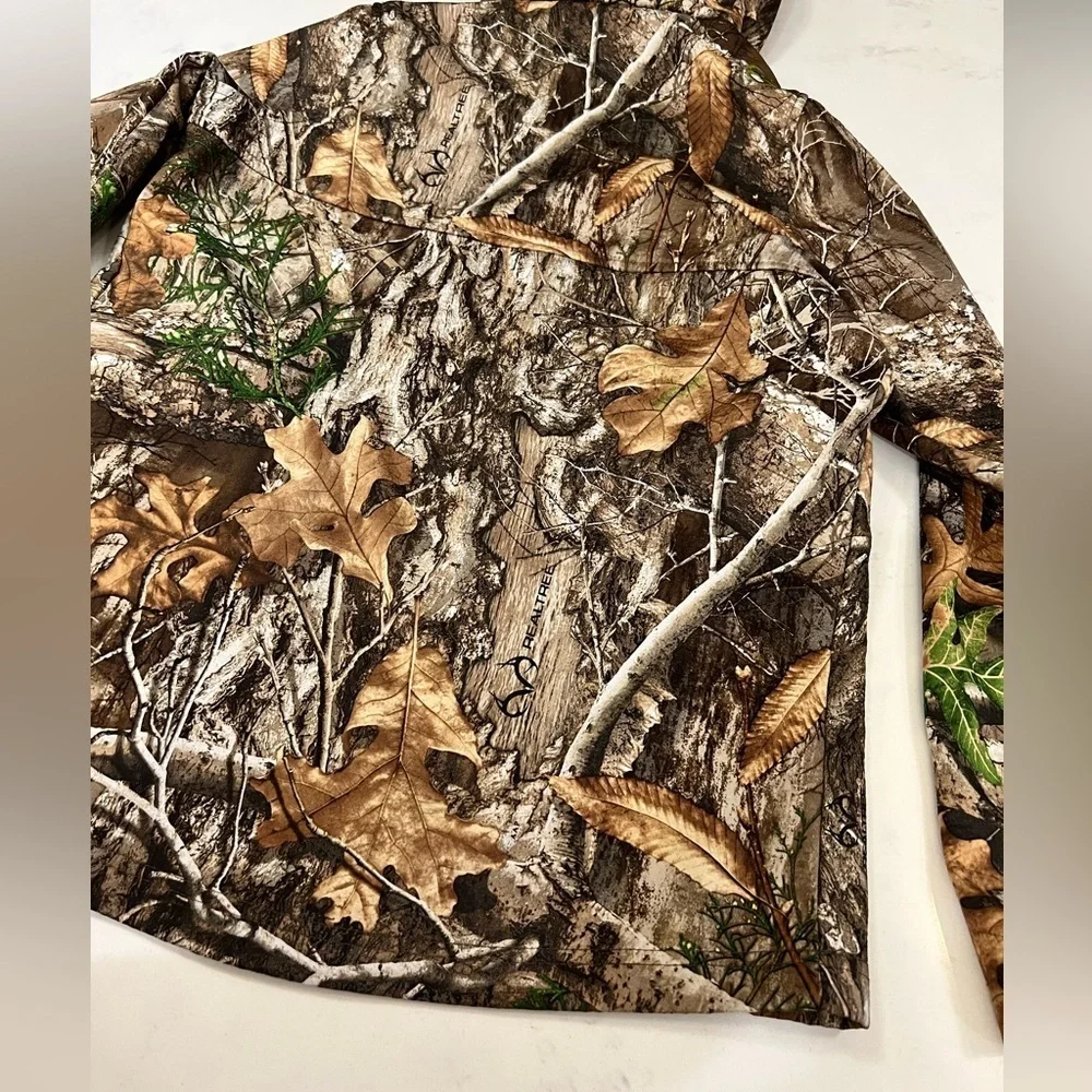 Magellan Outdoors Woodland Camo Kids Raincoat